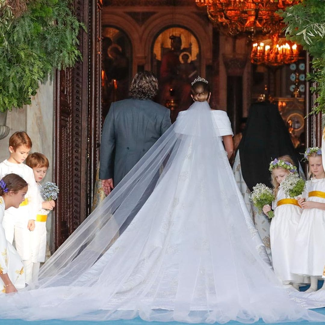 Al detalle, los looks de los pajecitos y las damas de honor de Nina Flohr