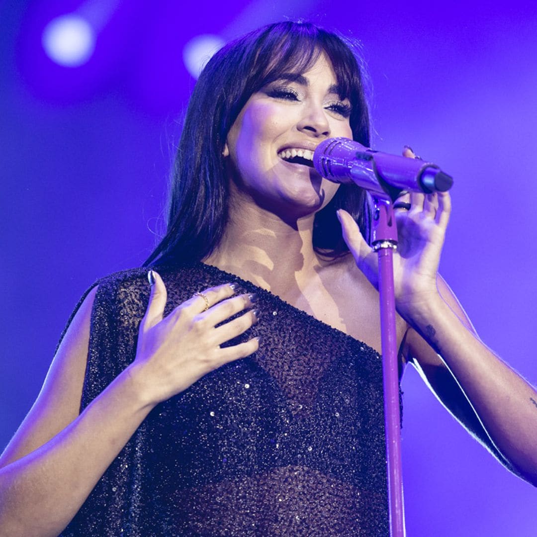 El 'percance' de Aitana del que nadie se dio cuenta en su último concierto