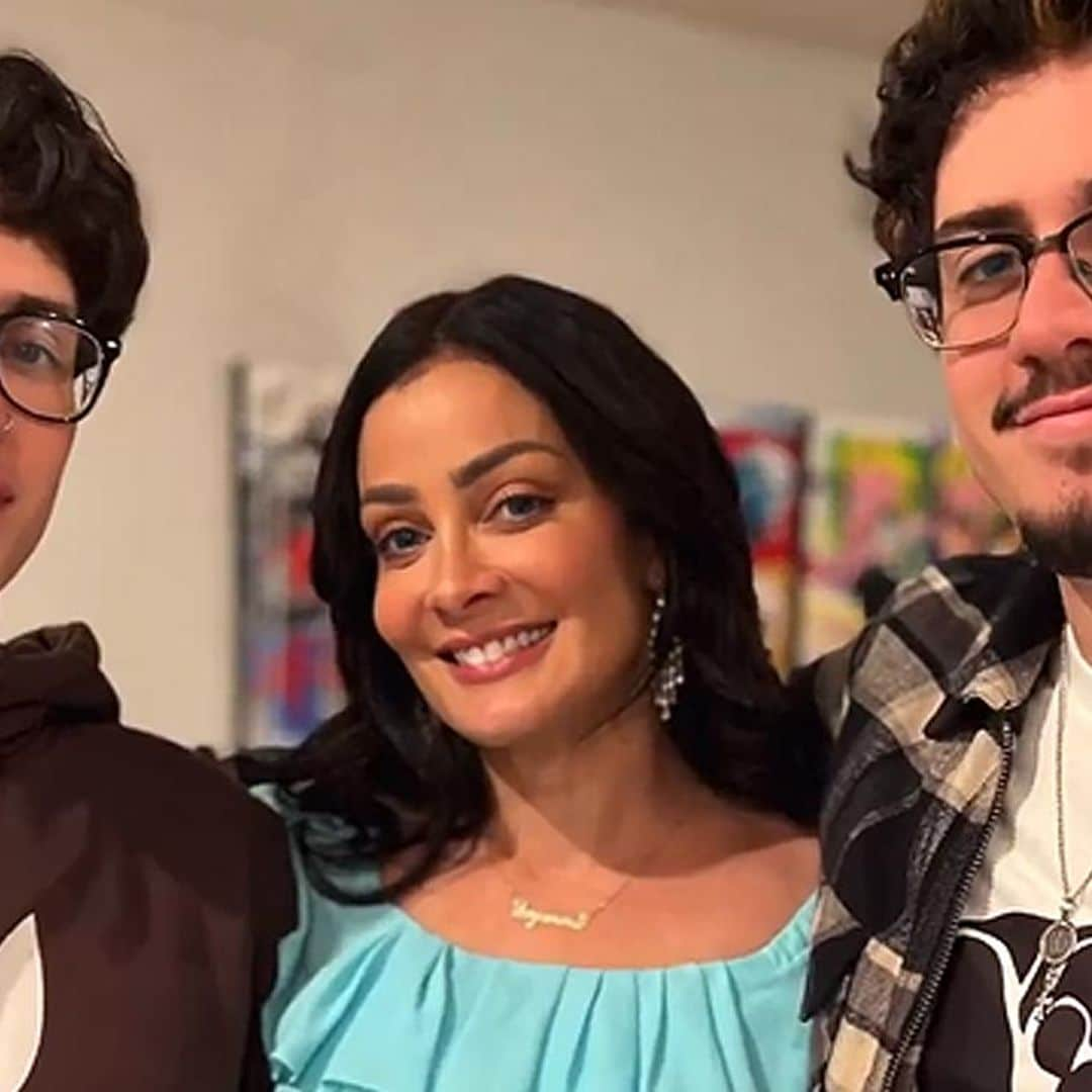 La fiesta que ha reunido a los hijos de Marc Anthony y su madre, Dayanara Torres, tras la boda del cantante