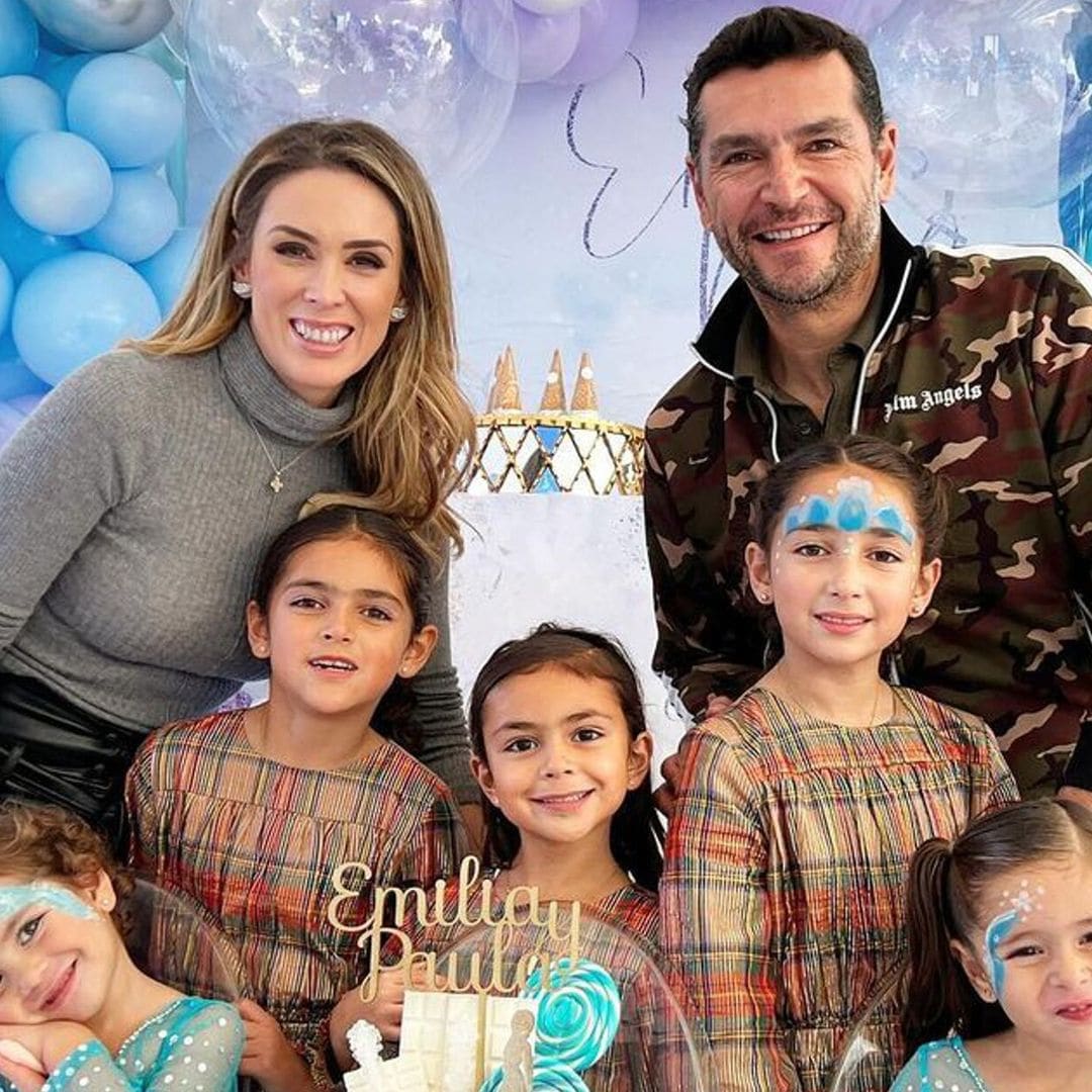 Jacky Bracamontes celebra el cumpleaños de sus gemelas con fiesta de ‘Frozen’