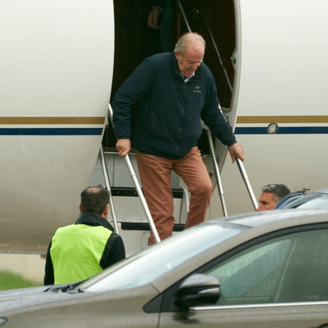 Así han sido las primeras horas del rey Juan Carlos en Vitoria