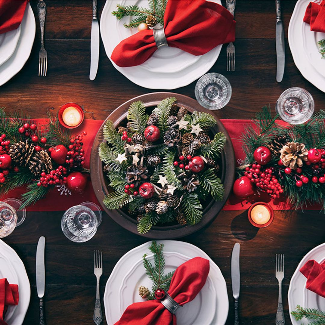 Cómo poner la mesa de Navidad perfecta