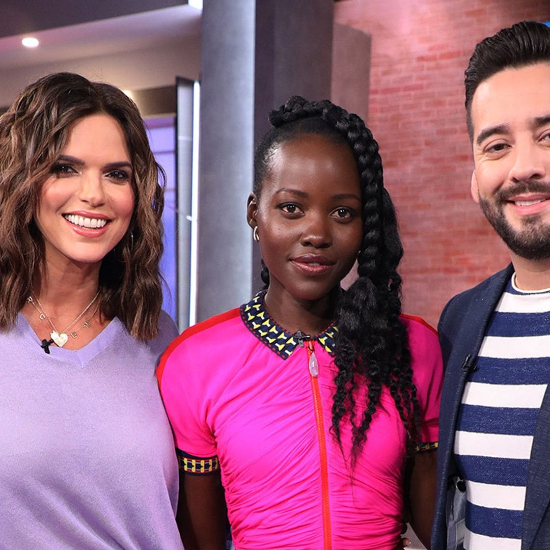 De Hollywood a Telemundo: Lupita Nyong’o visita el foro de ‘Un Nuevo Día’