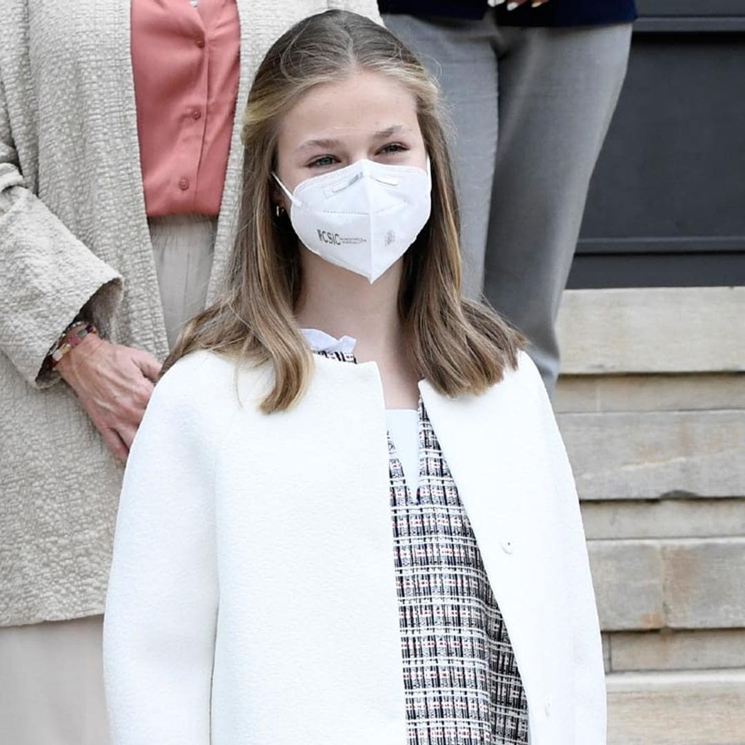 El vestido de Zara que la princesa Leonor agotó en solo 3 horas