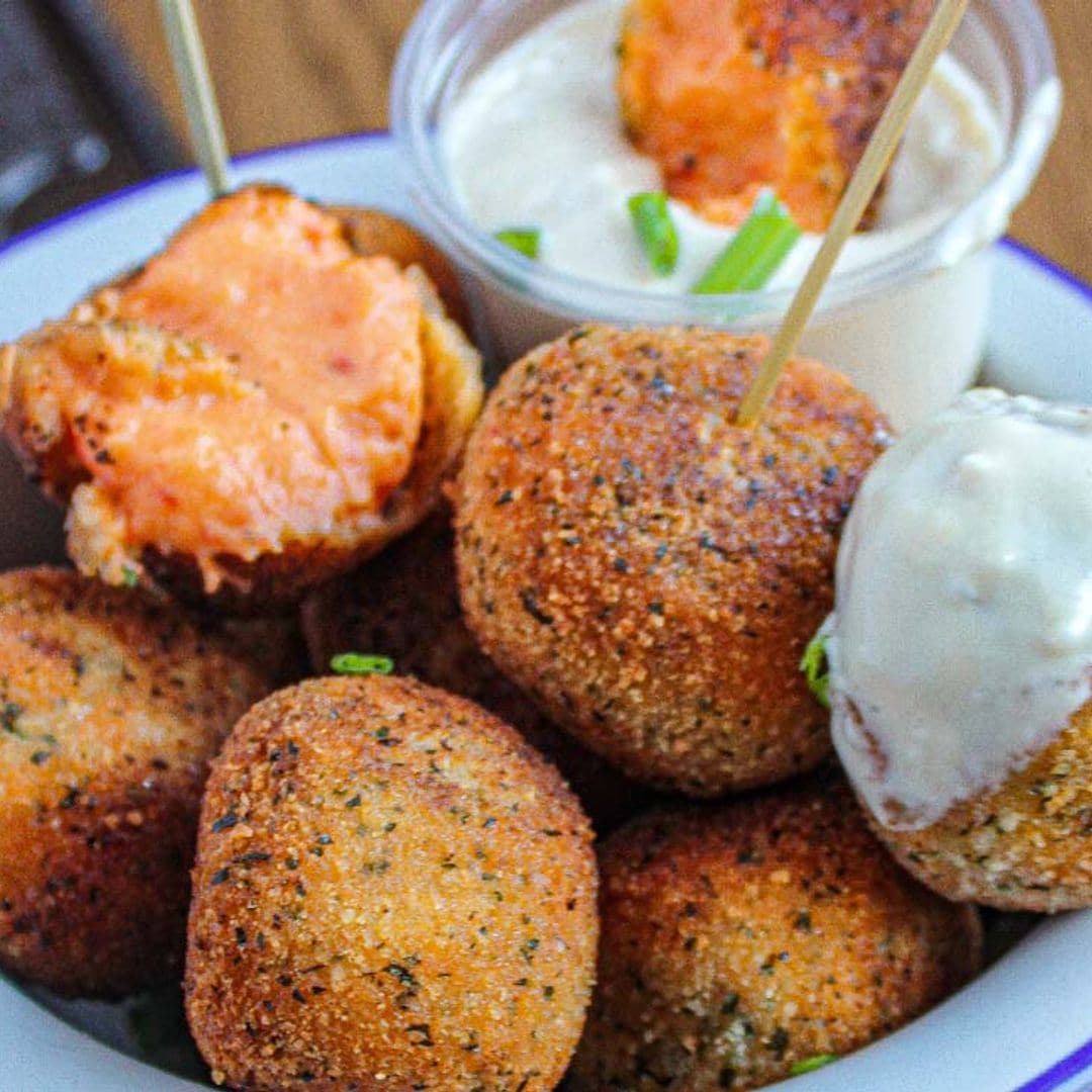 Croquetas de pimientos del piquillo