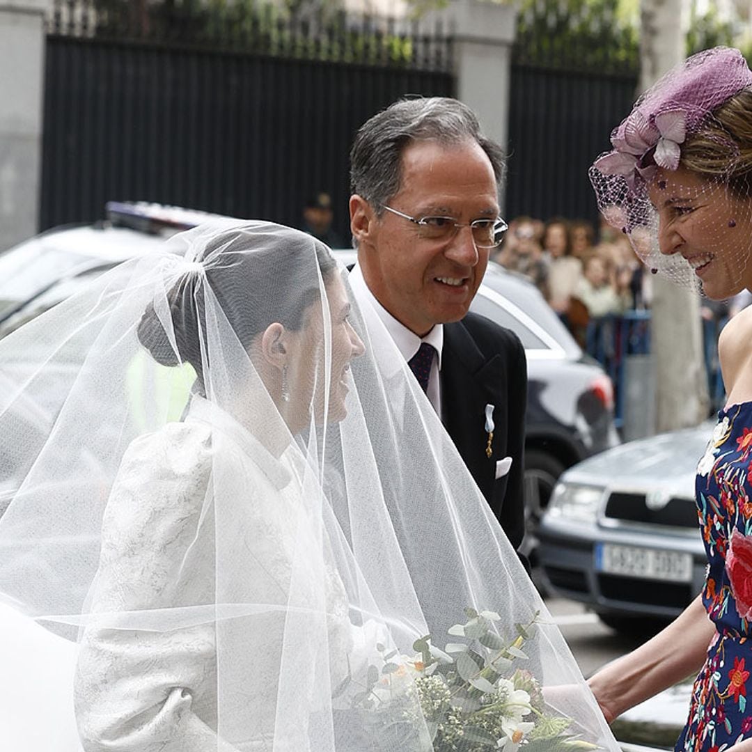 El papel destacado de Victoria López-Quesada en la boda de Teresa Urquijo y José Luis Martínez-Almeida