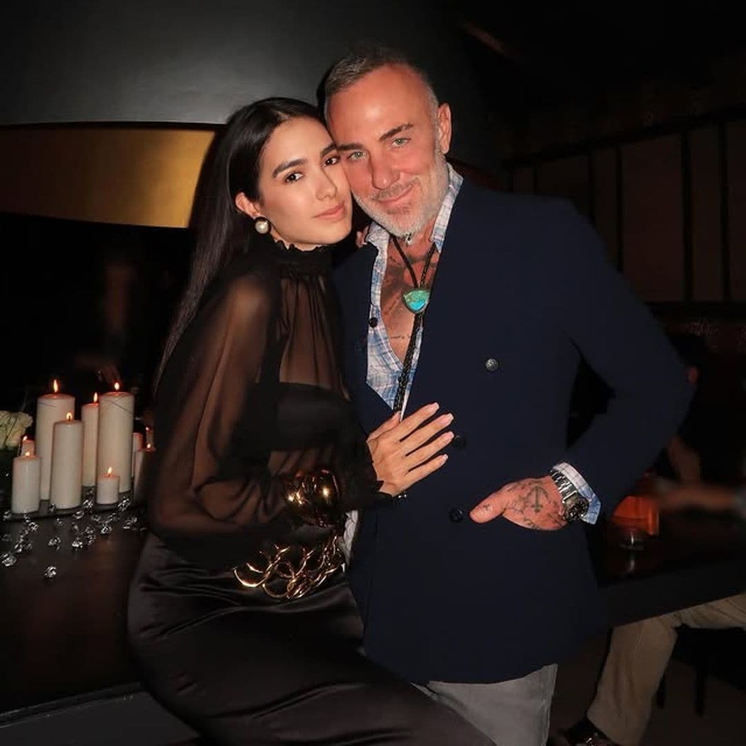 La emoción de Gianluca Vacchi al felicitar a Sharon Fonseca por su cumpleaños 30