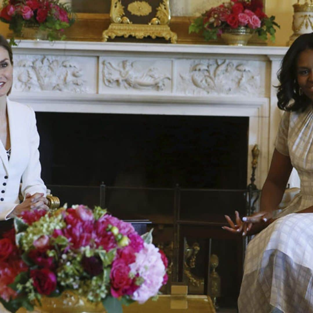 Michelle Obama visitará España a fin de mes y se reunirá con la reina Letizia