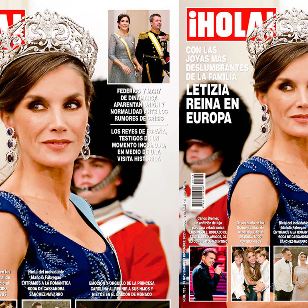 En ¡HOLA!, los Reyes de España, testigos de un momento incómodo, en medio de una visita histórica