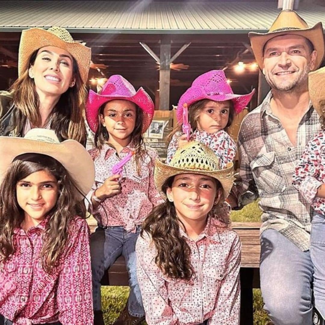 La aventura glamping de Jacky Bracamontes y Martín Fuentes junto a sus cinco hijas