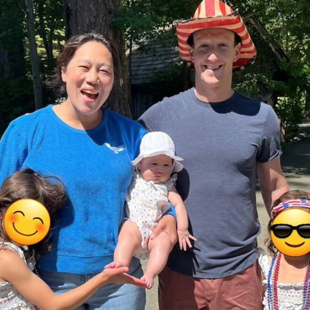 Mark Zuckerberg, un orgulloso padre de familia numerosa, presume de las chicas de su vida