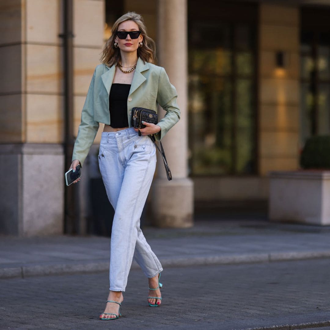 10 looks de vaqueros con zapatos altos para chicas con ganas de tacones