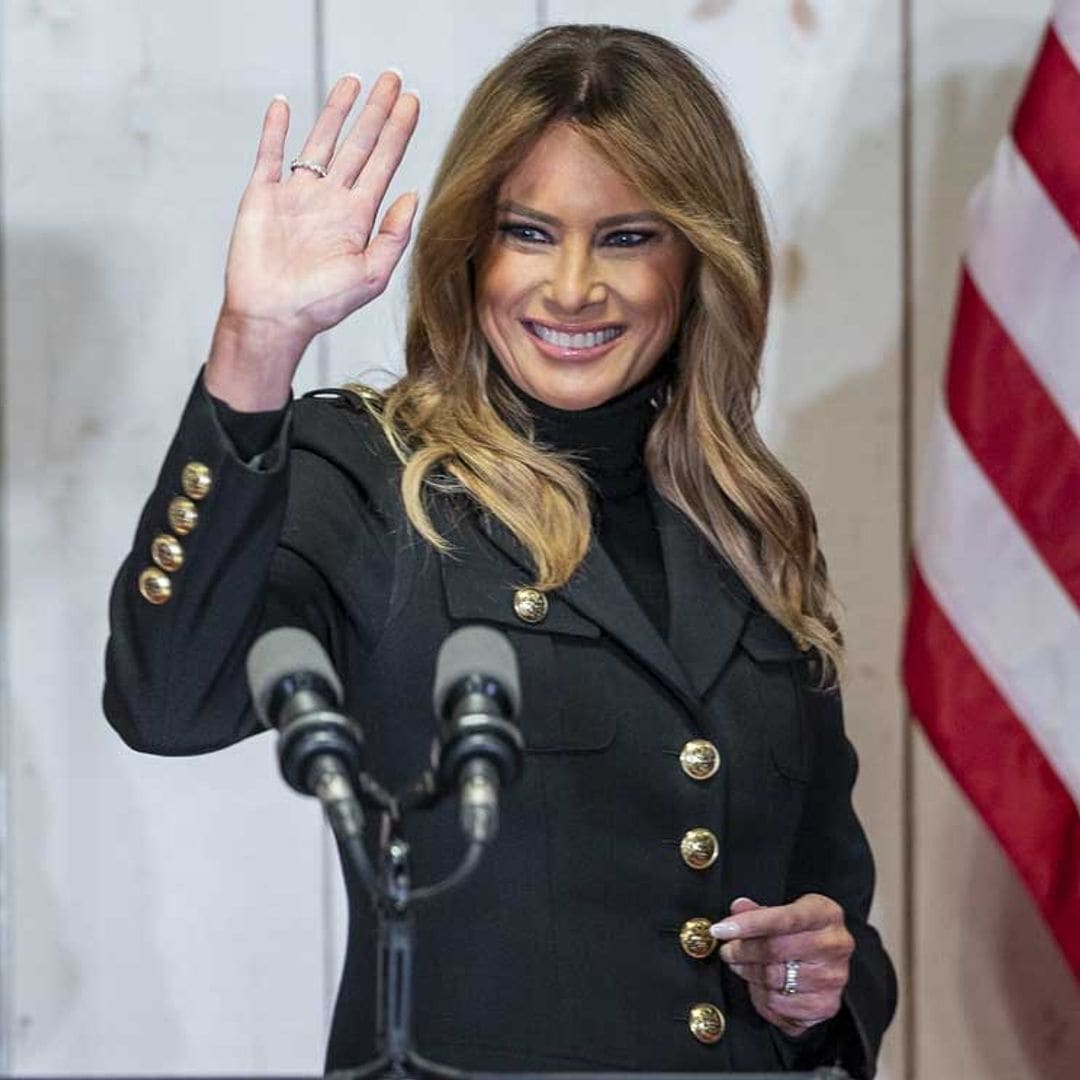 El adiós de Melania Trump, la primera dama que 'hablaba' con los gestos