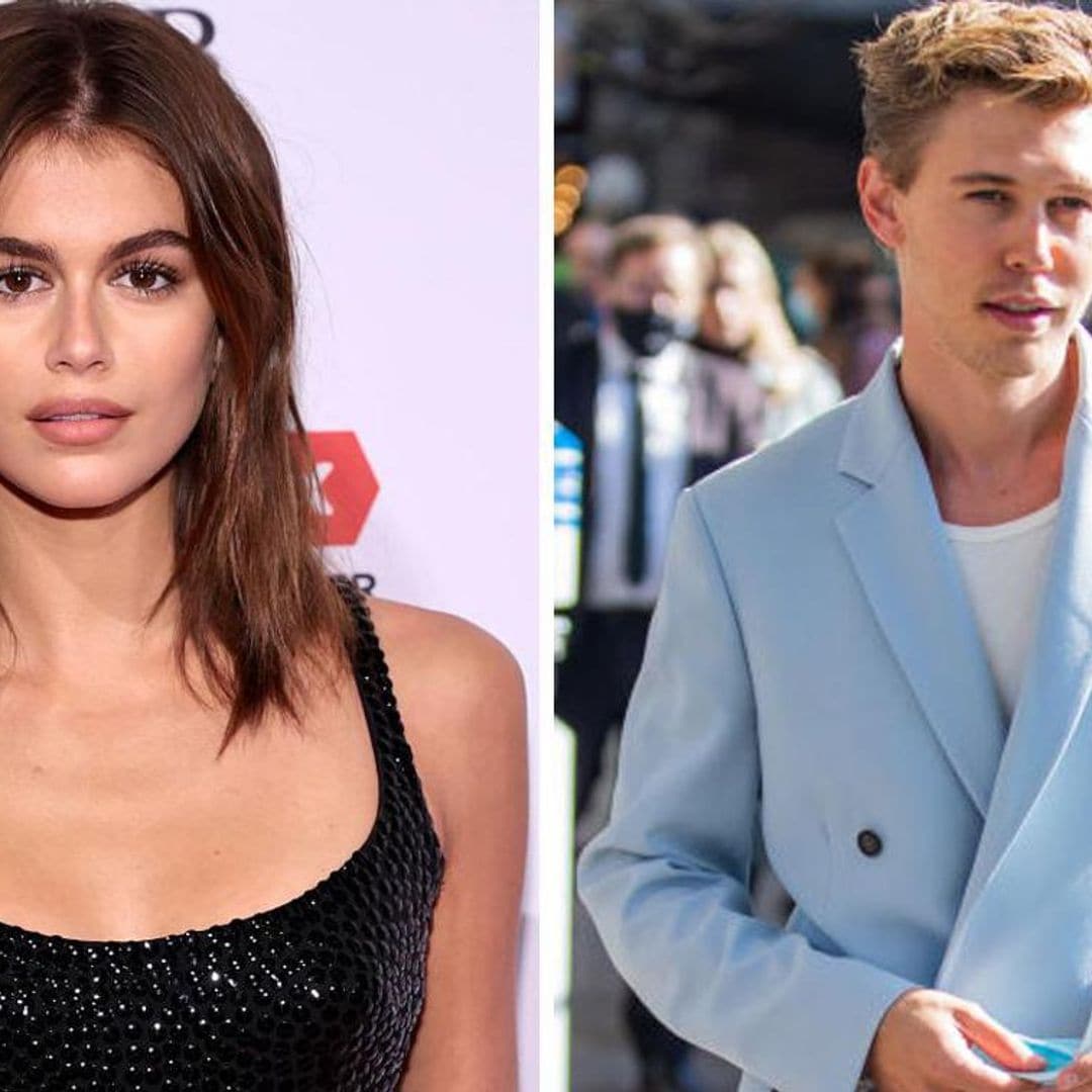 Kaia Gerber y Austin Butler, amor bajo la lluvia