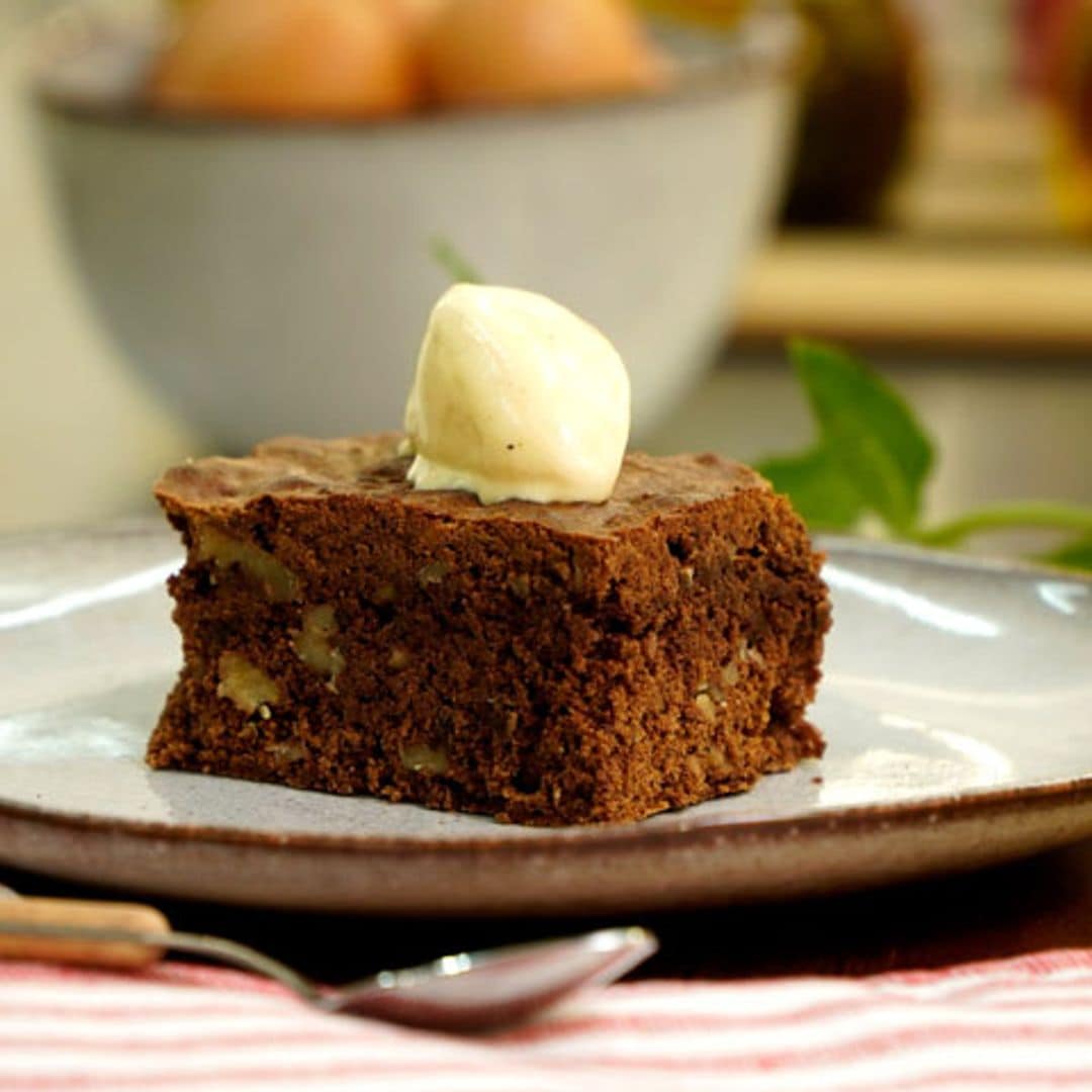 Brownie sin gluten