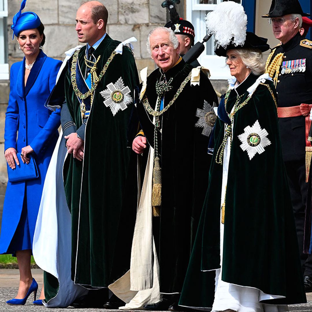 Por qué Kate fue la única que no llevó túnica ceremonial en la coronación escocesa de Carlos III