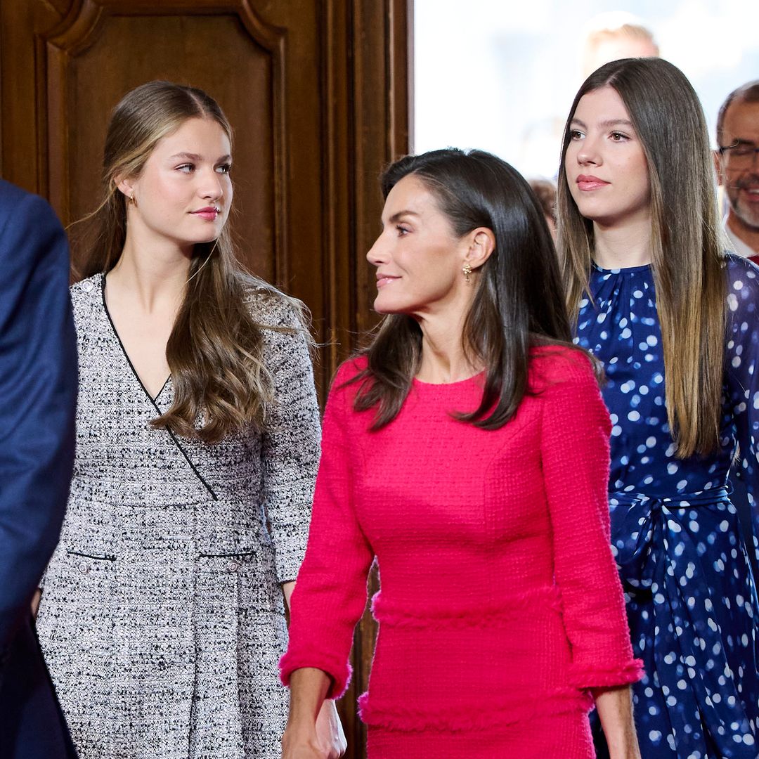 La princesa Leonor y la infanta Sofía en los Premios Princesa de Asturias el 25 de octubre de 2024 en Oviedo