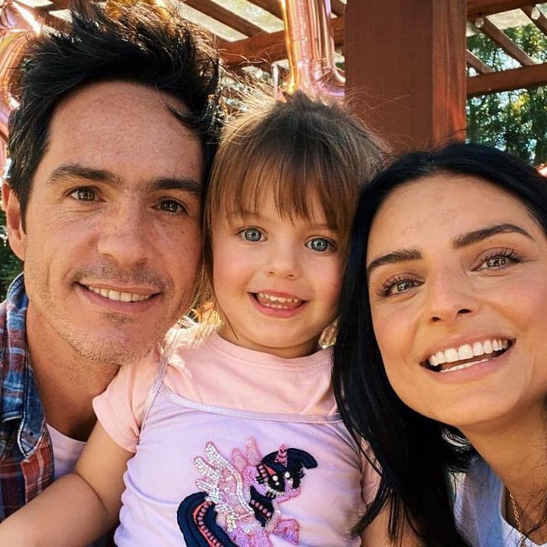 Aislinn Derbez y Mauricio Ochmann juntos para celebrar el cumpleaños de su hija Kailani