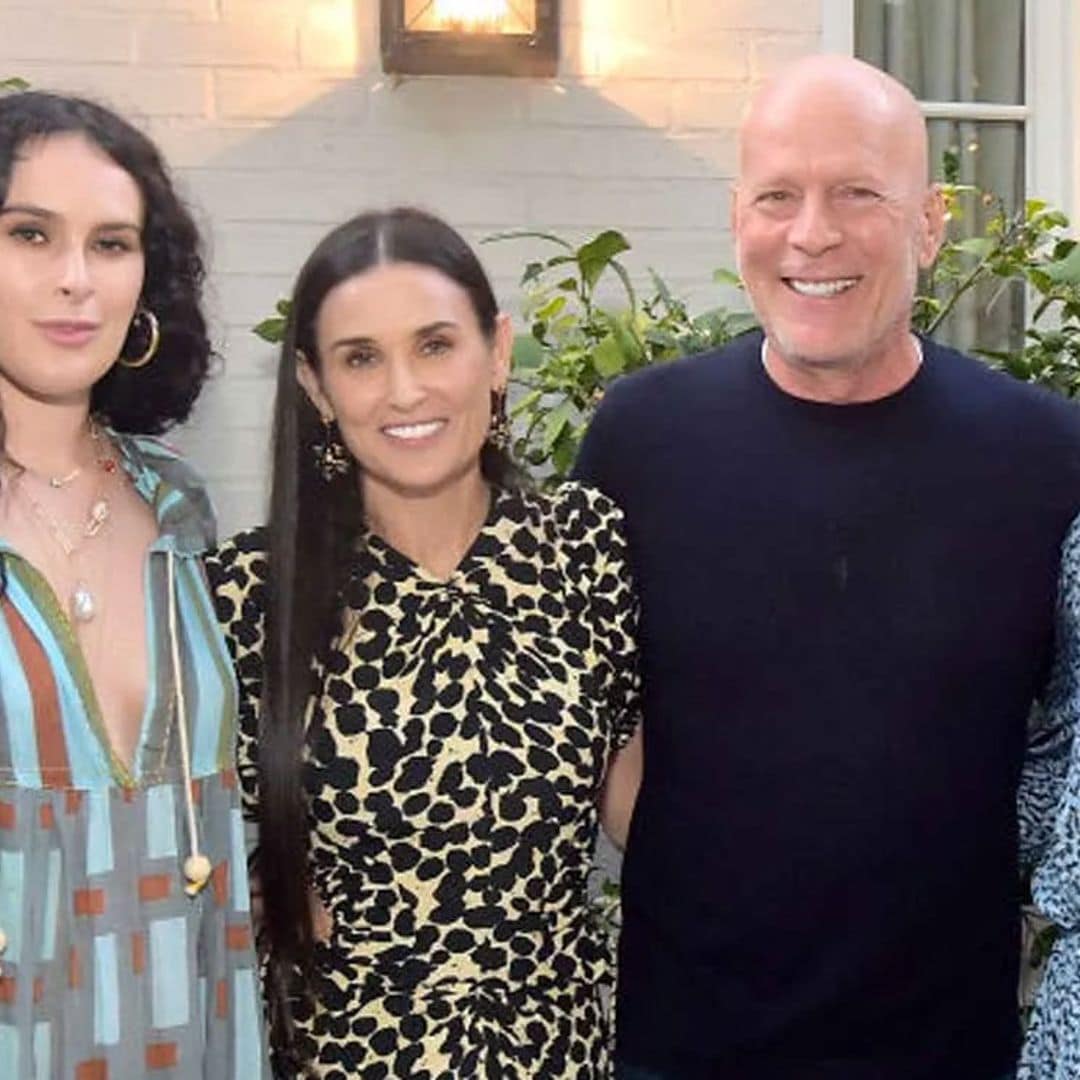 Demi Moore revela el consejo que le ha dado a sus hijas sobre la enfermedad de Bruce Willis