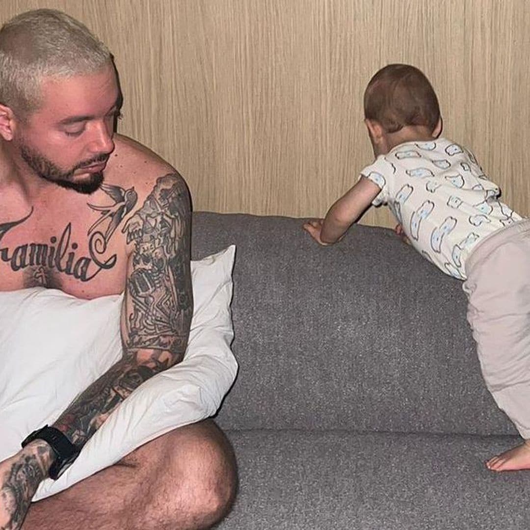 Qué grande y lindo está Río, el hijo de JBalvin, ¡además baila!