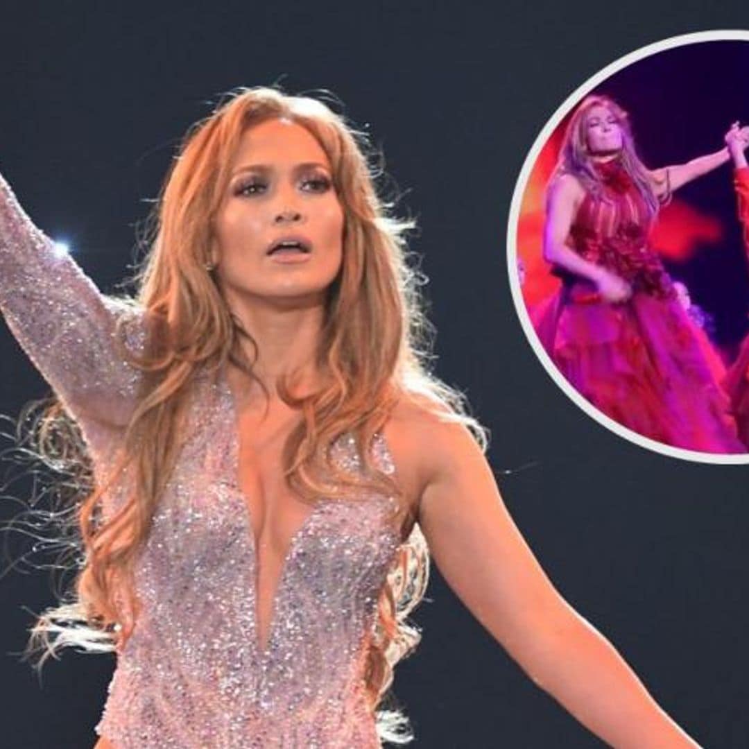 Jennifer Lopez cae rendida ante el talento de su hija Emme, en el debut de su gira 'Its My Party'