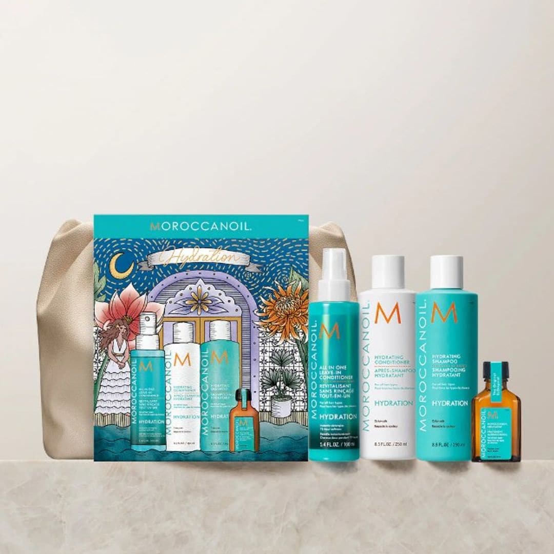 Kit navideño de hidratación, de Moroccanoil