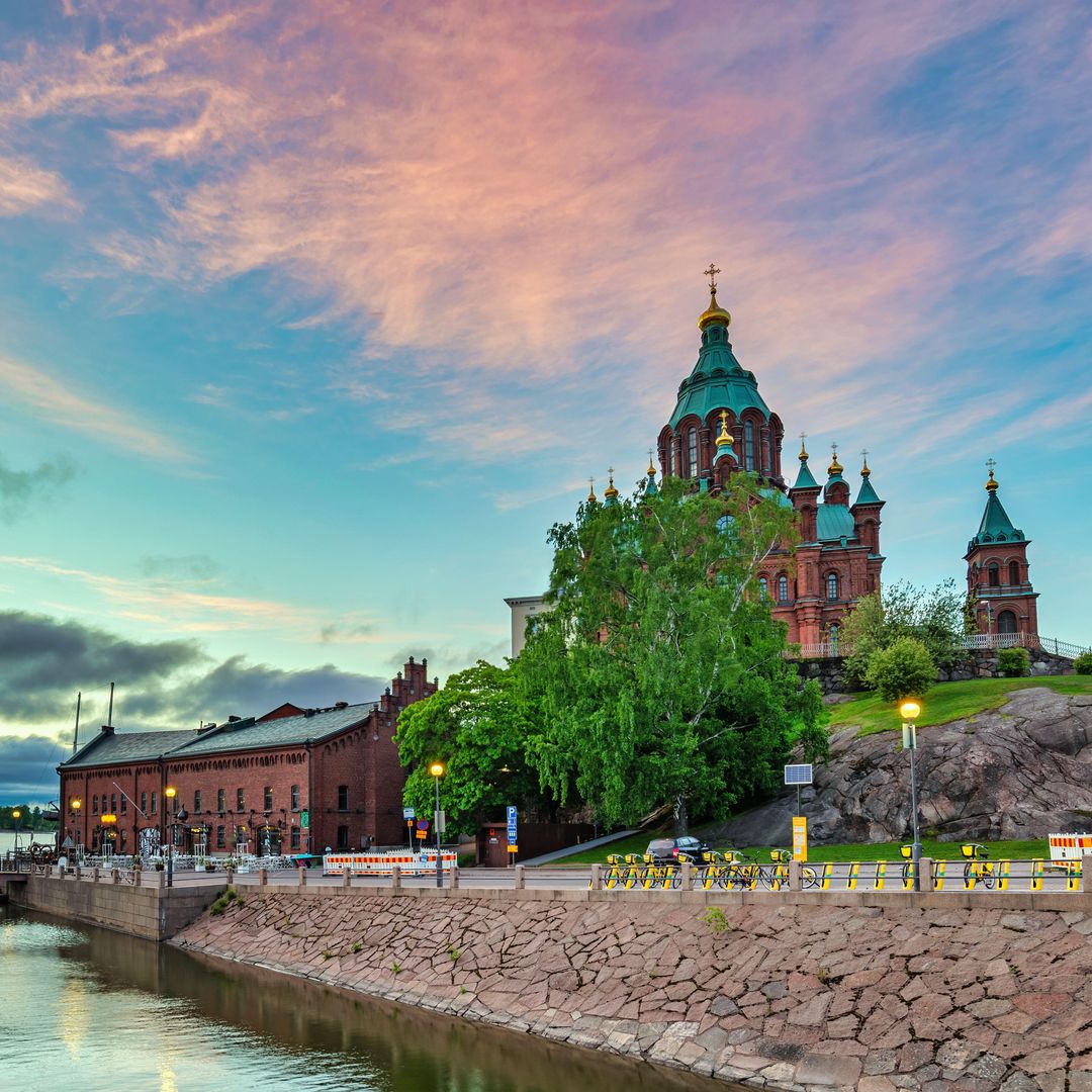 Catedral de Uspenski en Helsinki, Finlandia