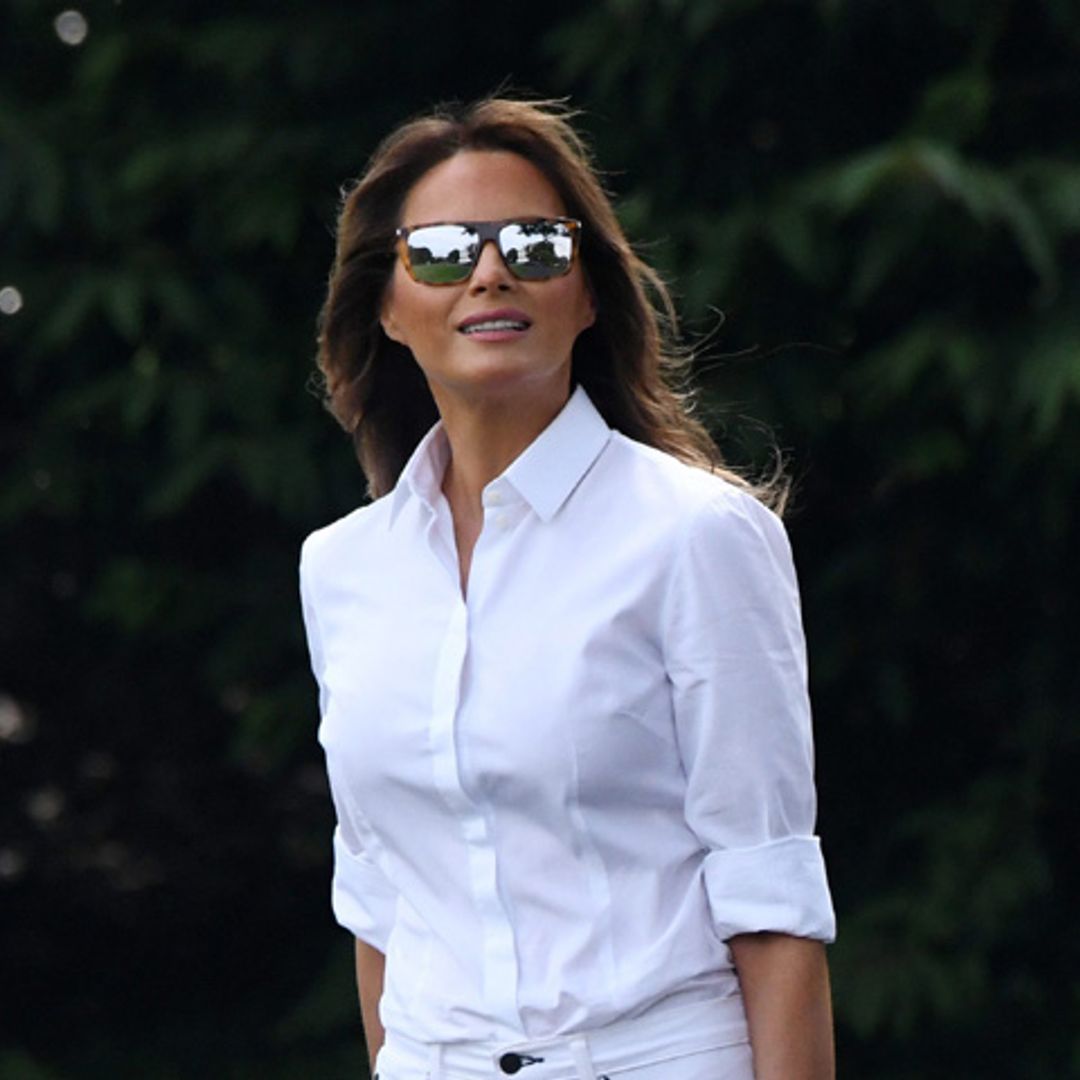 ¿Está lanzando un mensaje Melania Trump con sus últimos estilismos?