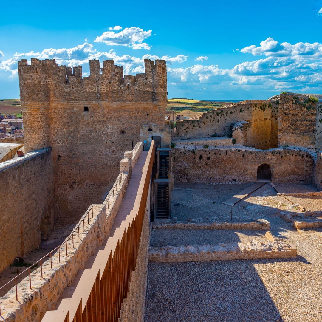 Castillo de Berlanga de Duero, elegido en 2025 como uno de los pueblos más bonitos de España