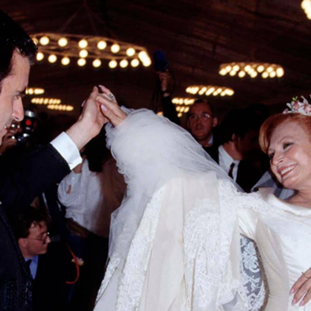 Se cumplen 27 años de la gran boda de Rocío Jurado y José Ortega Cano: así han cambiado las relaciones en el seno de la familia