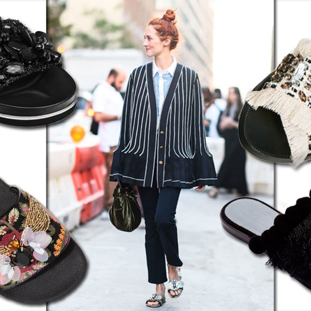 Alerta tendencia: Chanclas 'deluxe' con todo y a todas horas