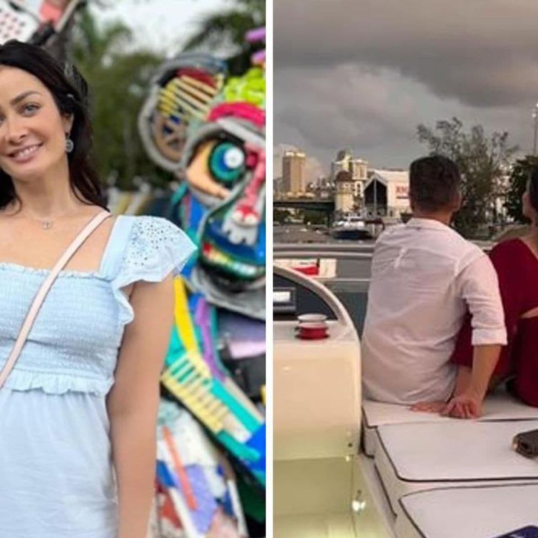 La Navidad más romántica de Dayanara Torres en Miami con su novio