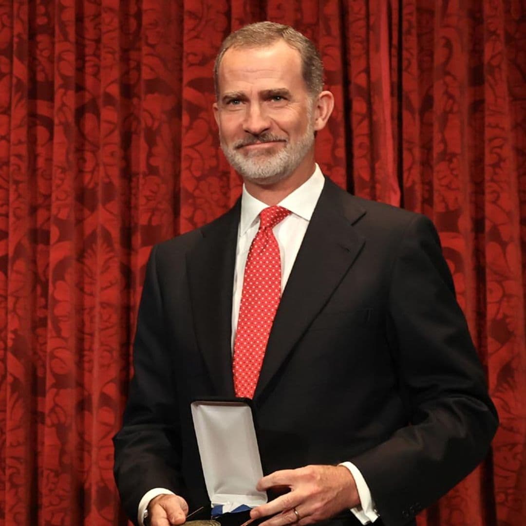 El rey Felipe hace un guiño a su etapa de estudiante en Estados Unidos al recibir un premio en Nueva York