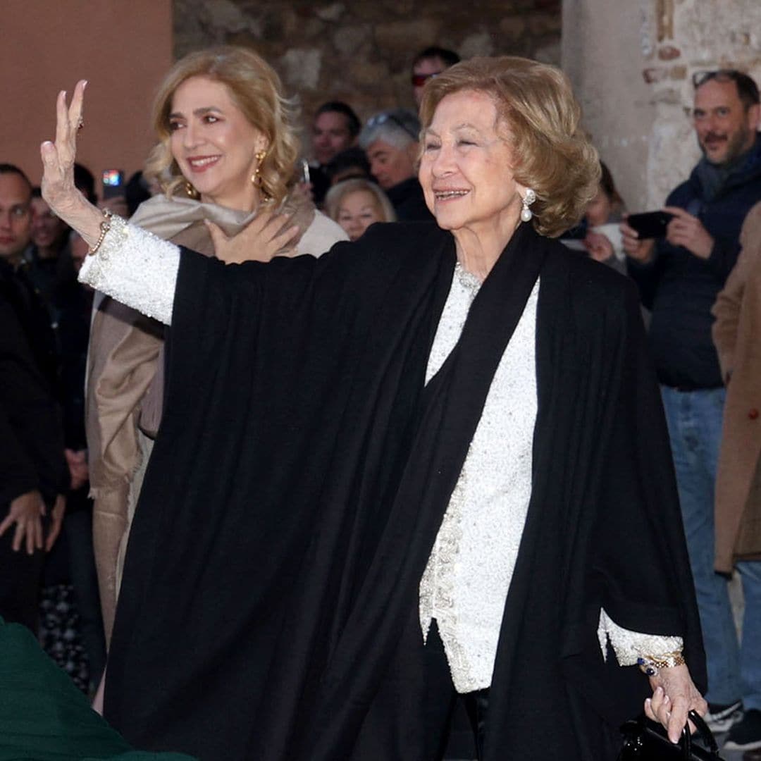 La felicidad de la reina Sofía: en Atenas y en la boda de su sobrino