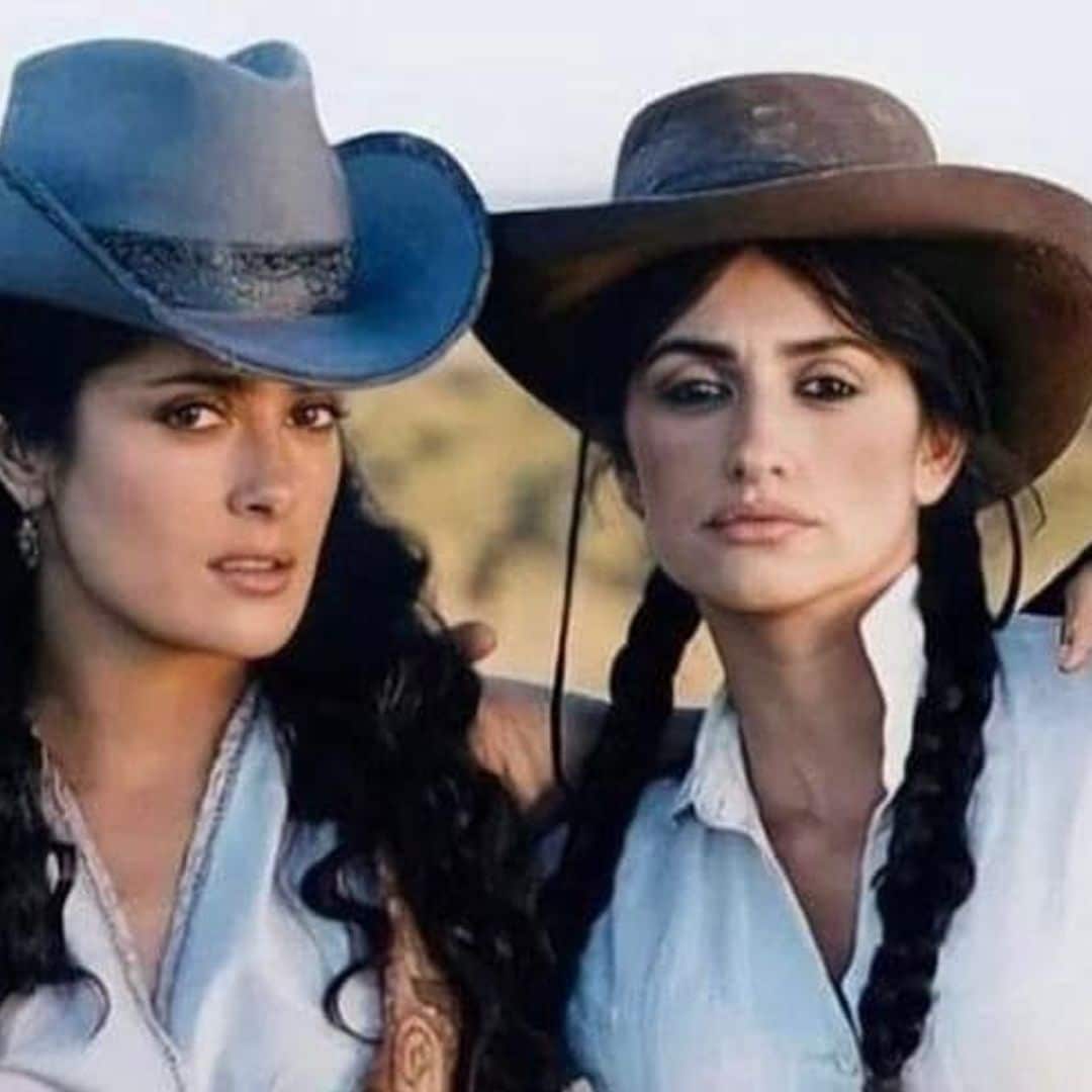 Salma Hayek y Penélope Cruz se unen a la ‘cowboymanía’
