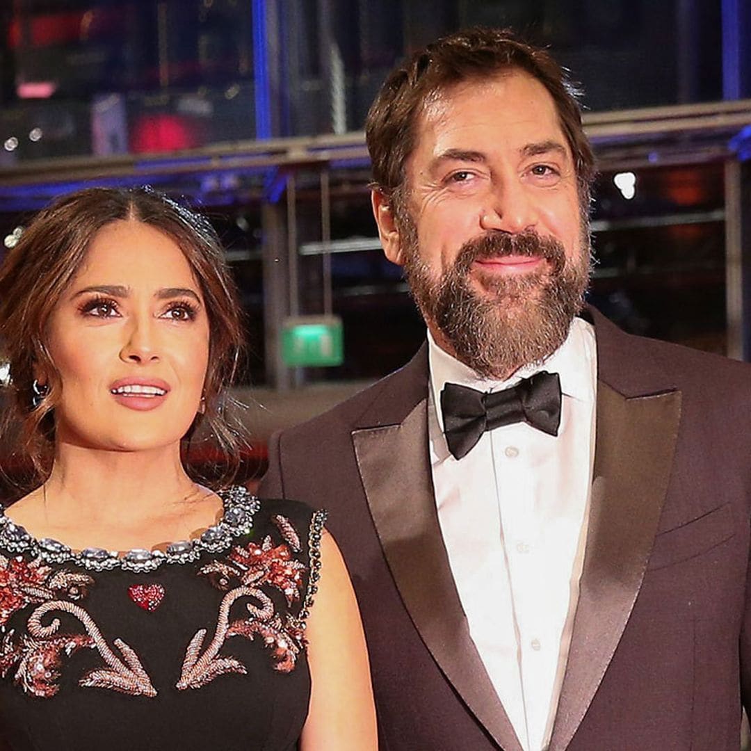 Los piropos de Salma Hayek a Javier Bardem: 'Es mi actor favorito y ¡está casado con mi mejor amiga!'