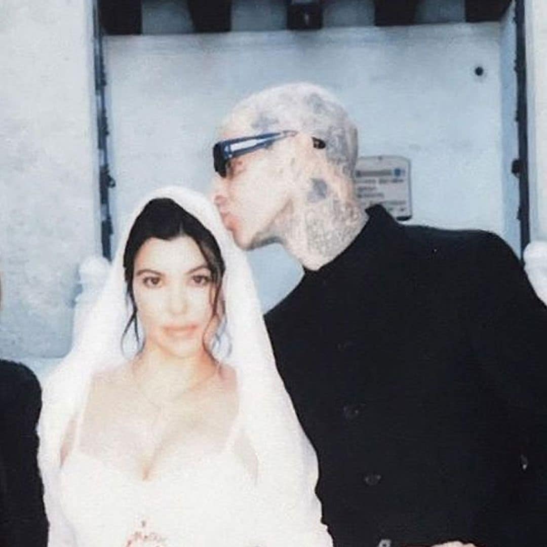 Kourtney Kardashian sorprende con nuevas fotos de su boda