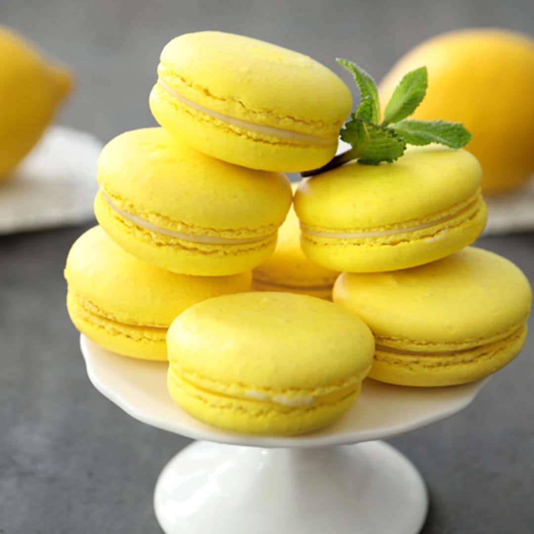 Macarons de limón