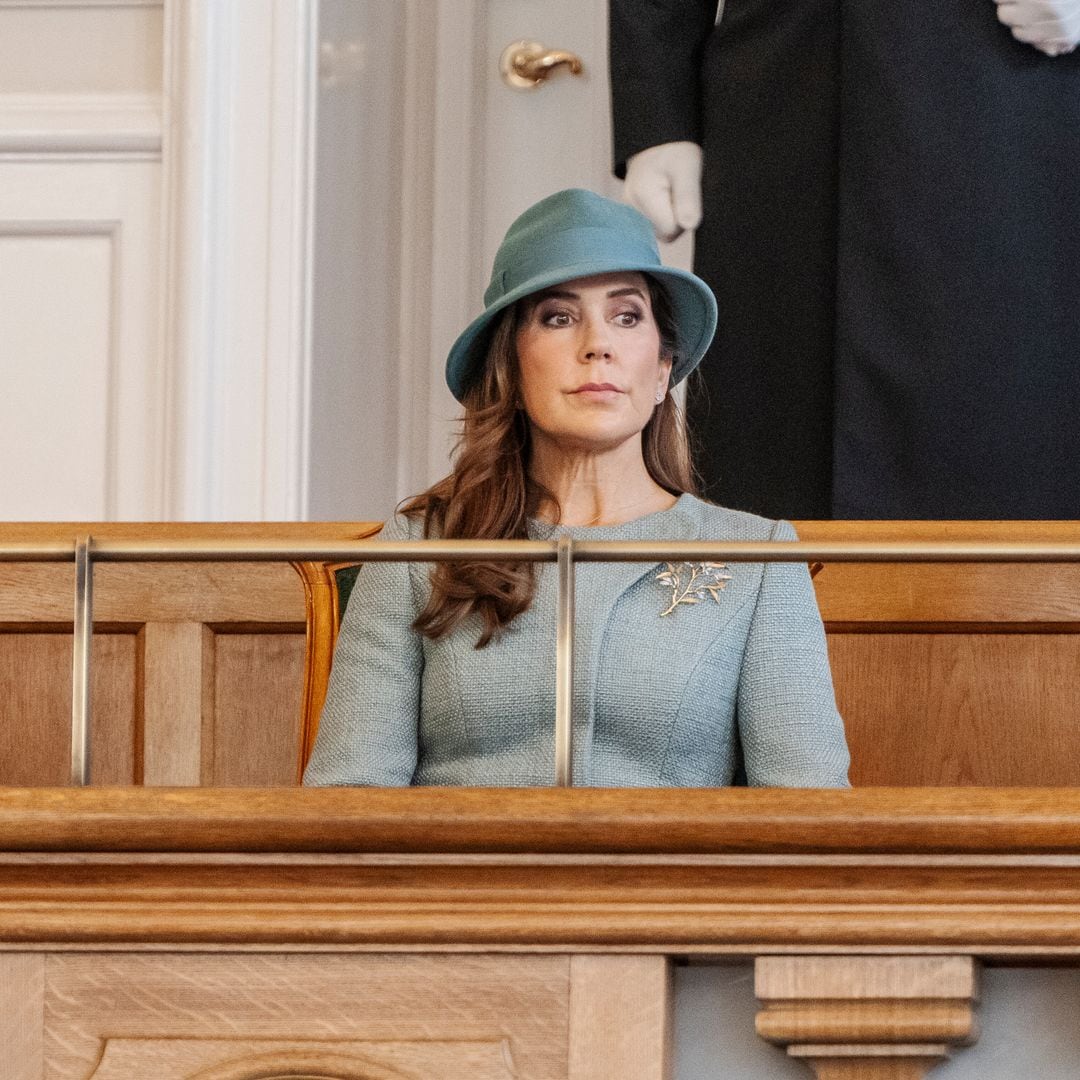 Mary de Dinamarca en la apertura del Parlamento 