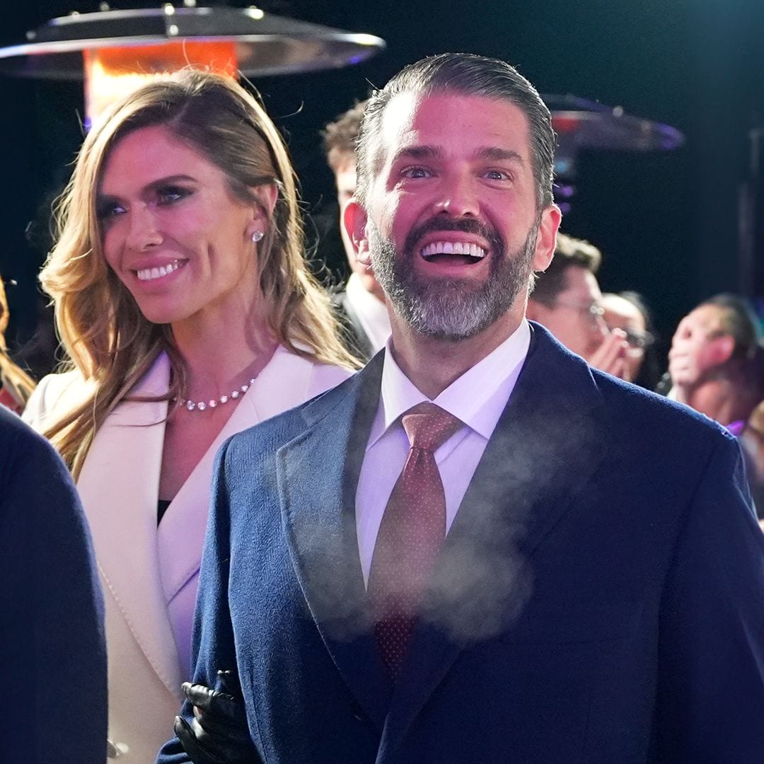 Donald Trump Jr. hace oficial su relación con Bettina Anderson en los festejos de la investidura presidencial