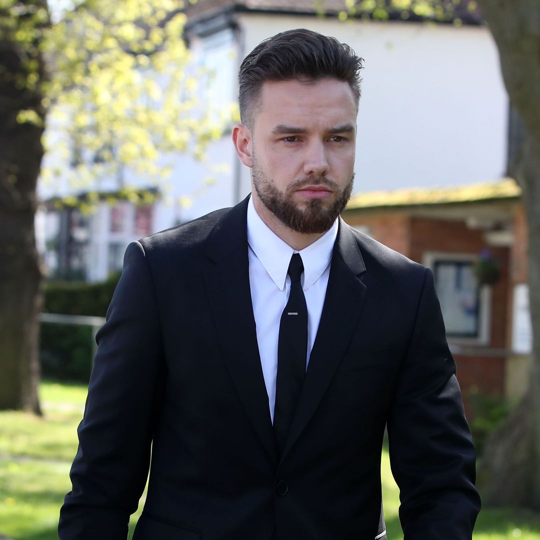 Liam Payne en el funeral de Tom Parker en Orpington, Inglaterra, el 20 de abril de 2022