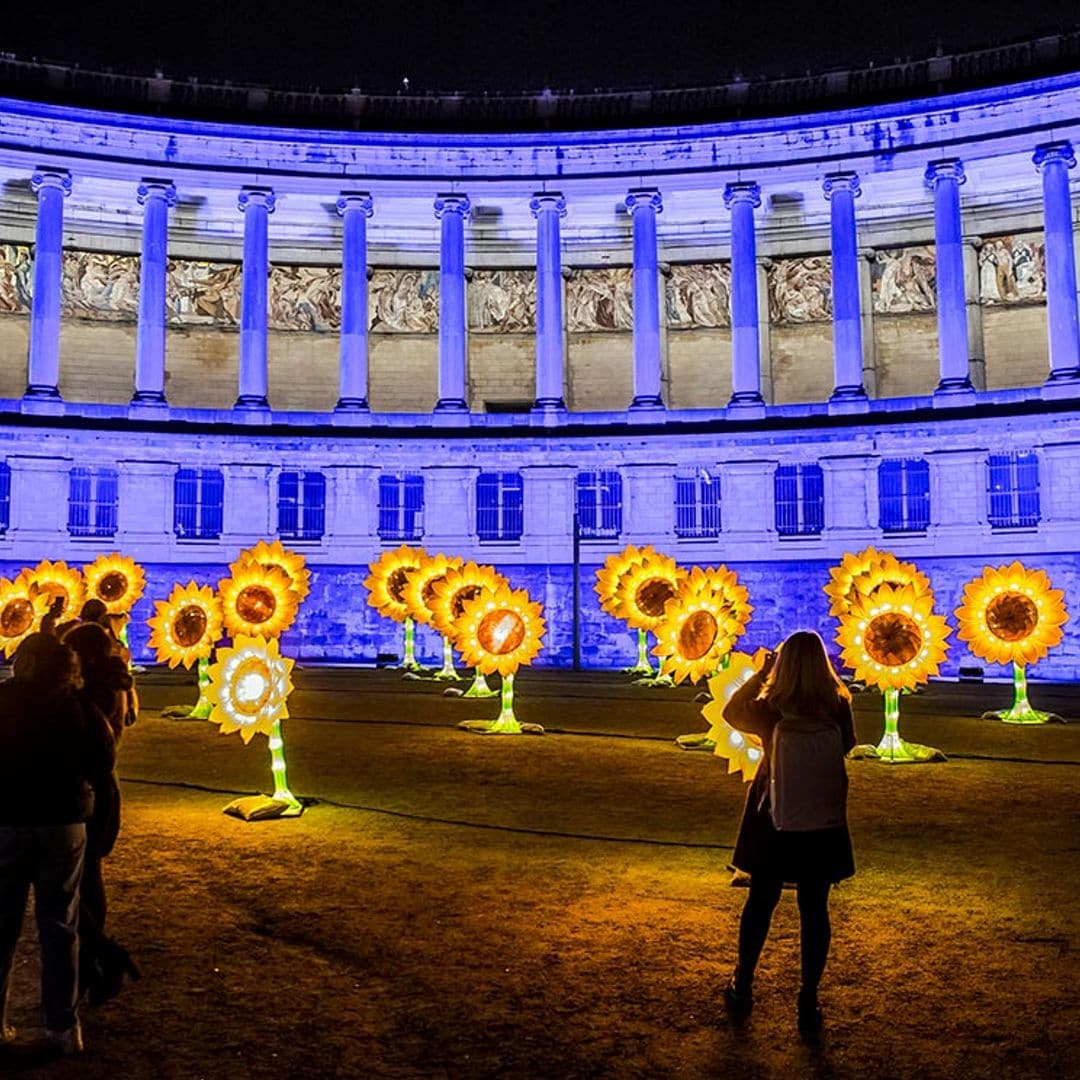 La luz inunda Bruselas en febrero