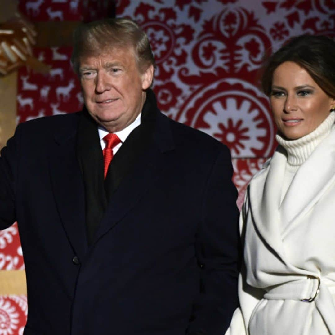 Melania Trump, una sofisticada 'Reina de las Nieves' en la Casa Blanca