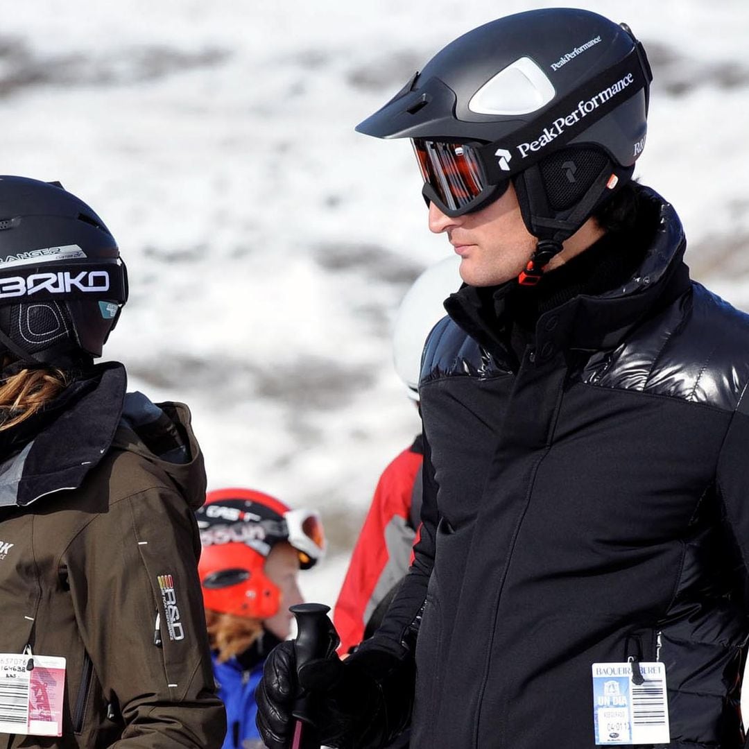 Rafael de Medina y Laura Vecino: lección de estilo en la nieve