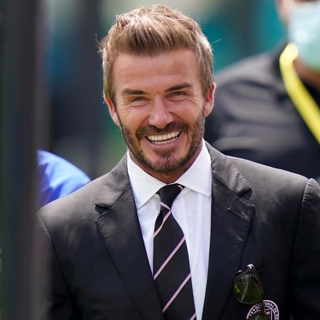 David Beckham, padrino de excepción en la boda de su padre que se ha casado a los 73 años