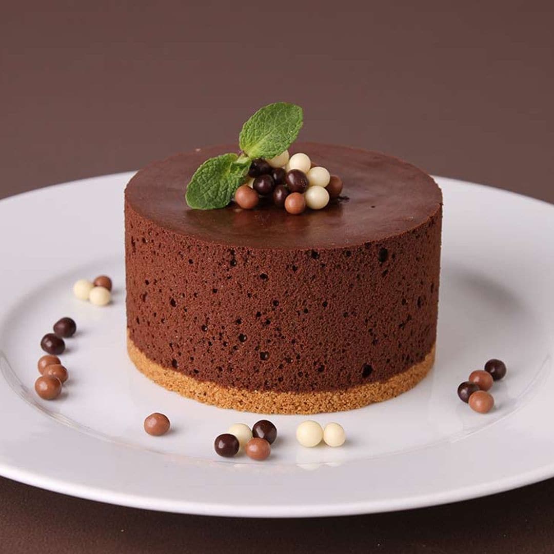 Tarta de mousse de chocolate