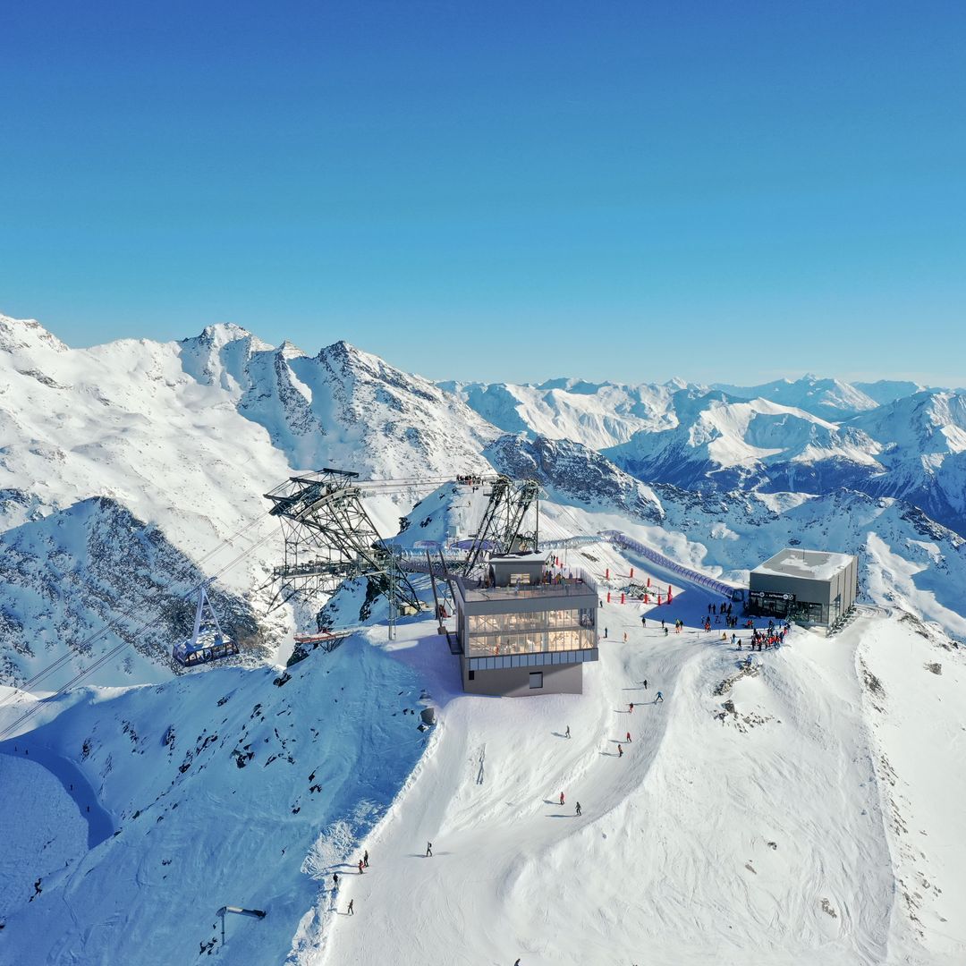 La mejor estación de esquí del mundo está en Francia a 2.300 metros de altitud