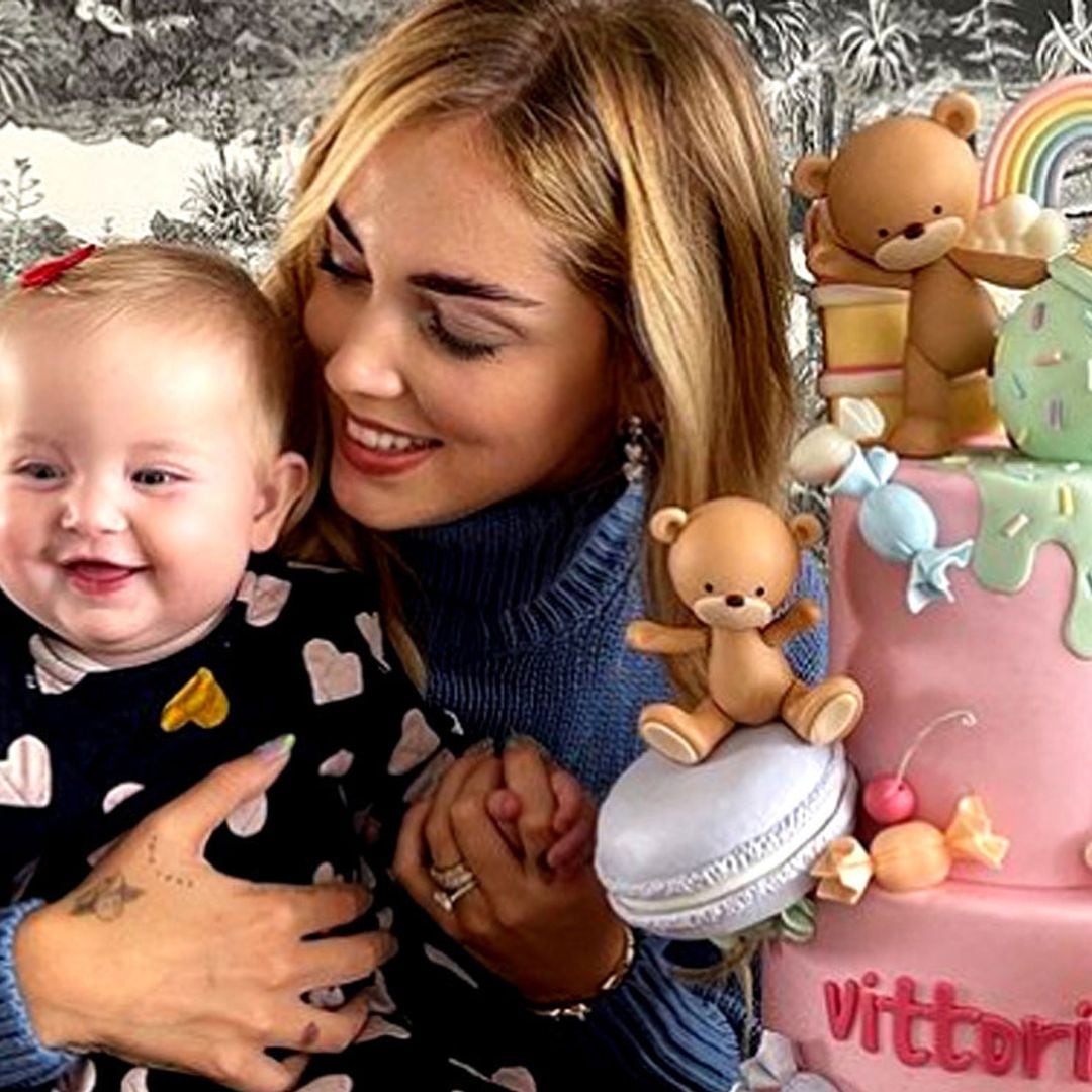 La hija de Chiara Ferragni, de vuelta a casa con celebración incluida tras el susto por su ingreso hospitalario