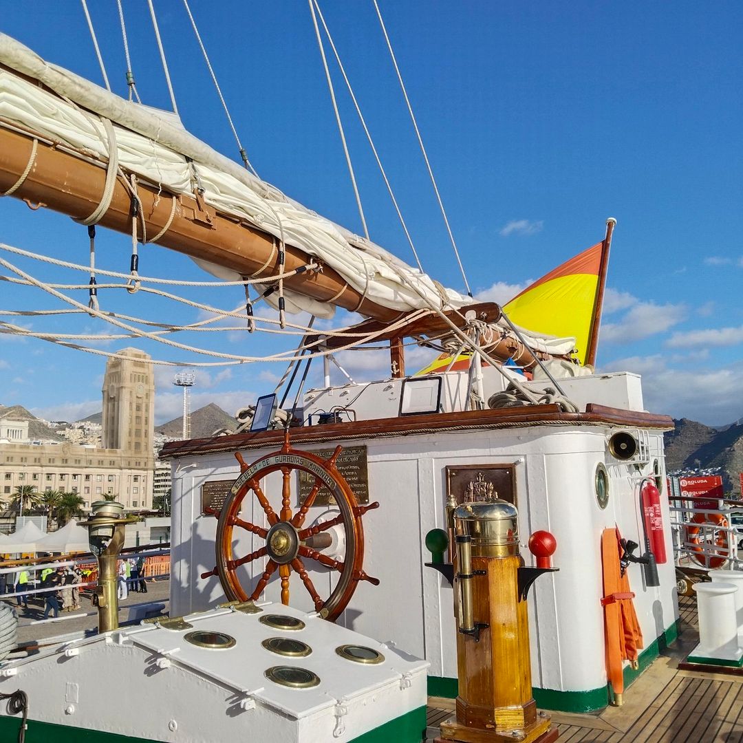 Juan Sebastián Elcano en Santa Cruz de Tenerife