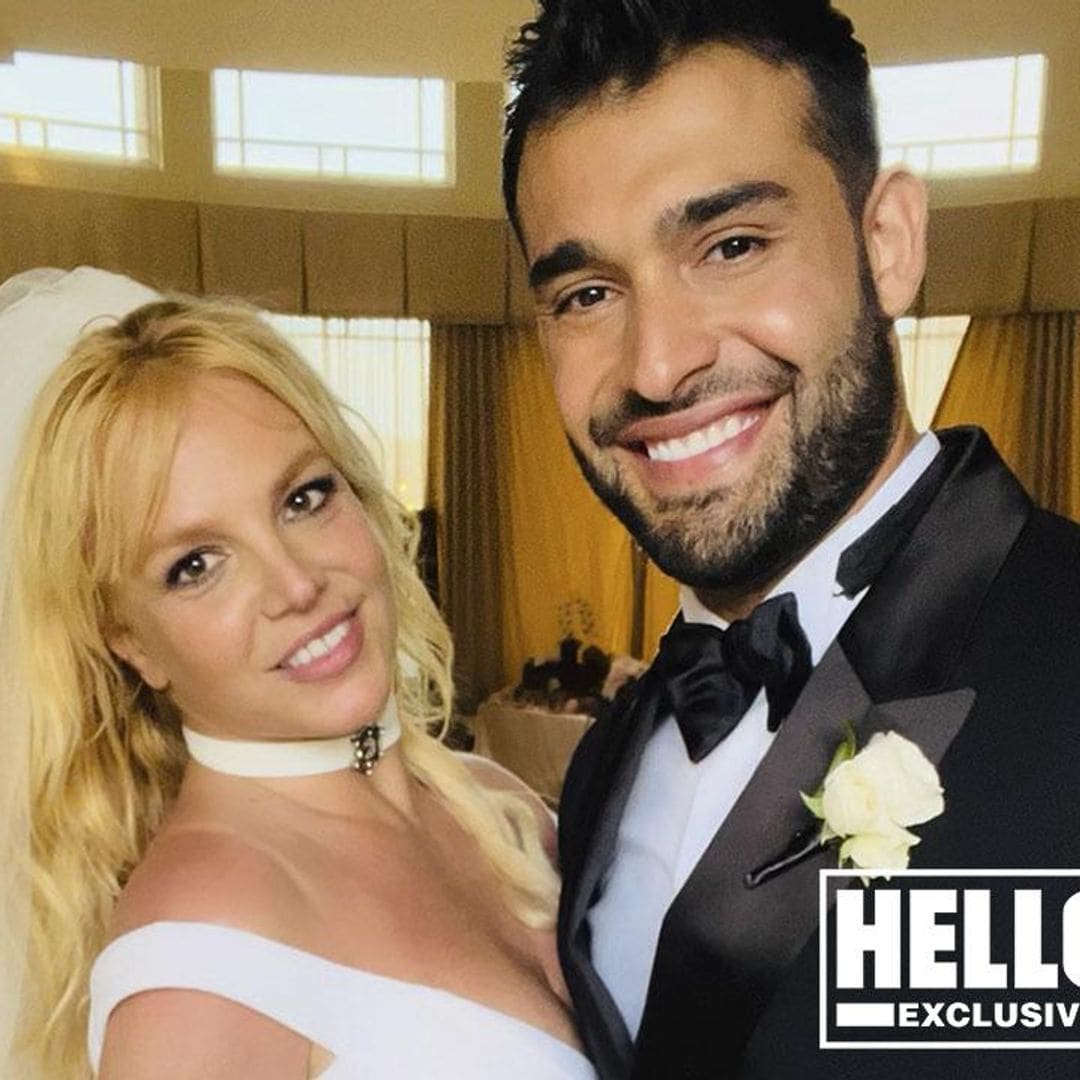 Las imágenes exclusivas y todos los detalles de la boda de Britney Spears